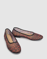 Lyra Flat - Red Leopard