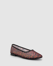 Lyra Flat - Red Leopard