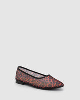 Lyra Flat - Red Leopard