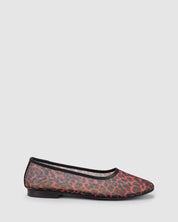 Lyra Flat - Red Leopard