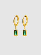 Maeve Earrings - Green