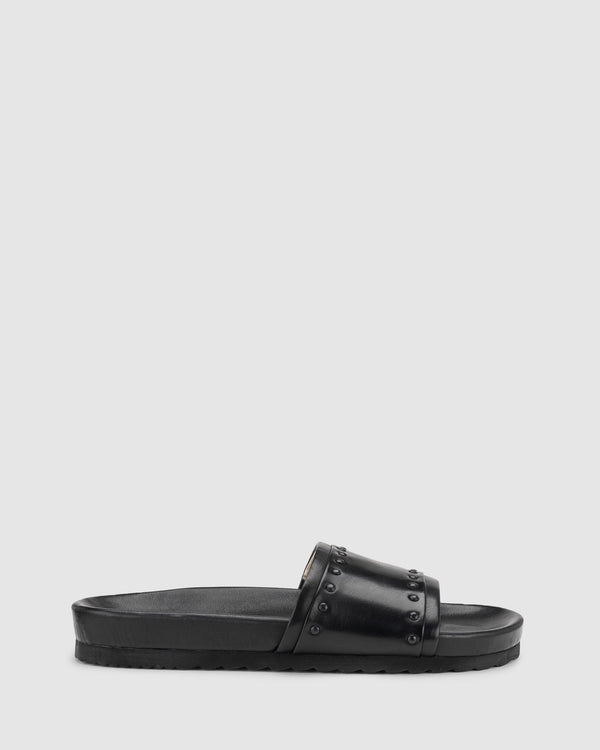 Marlow Slide - Black - Premium Slide from 0 - Just $319! Shop now at Chaos & Harmony
