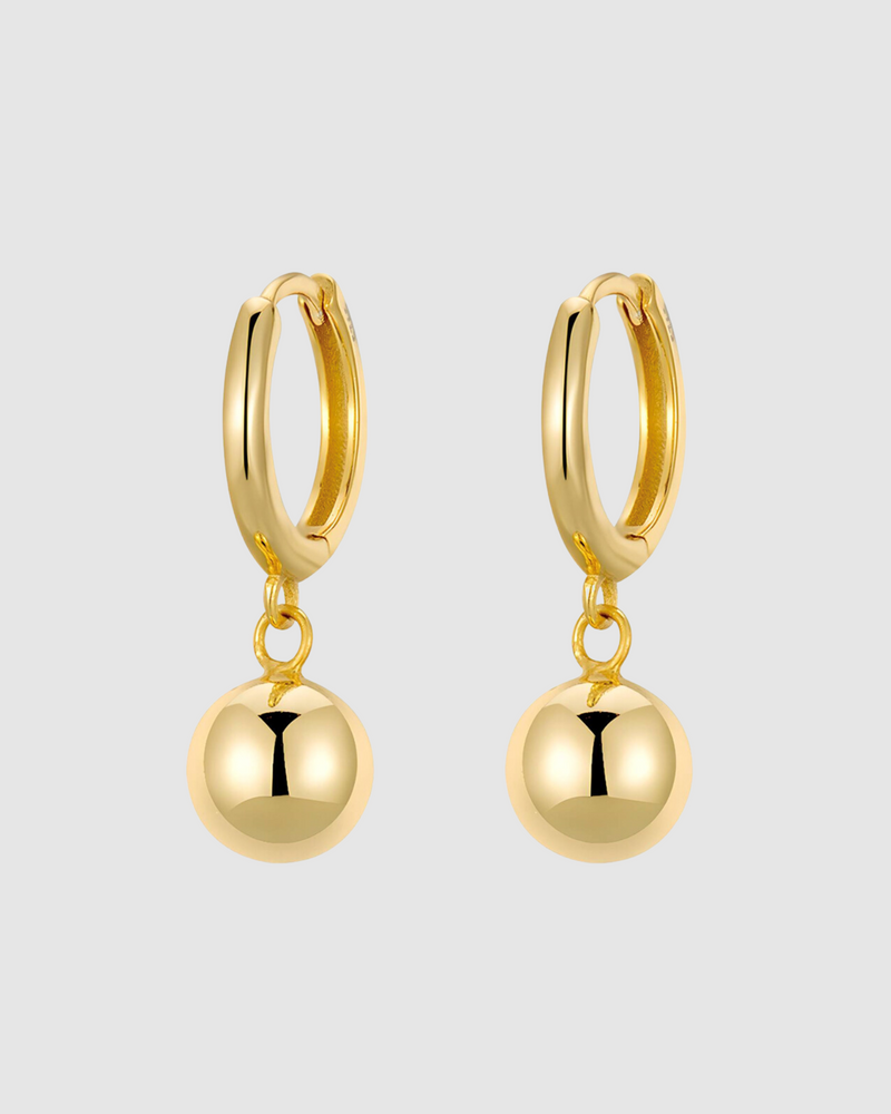 Orb Earrings - Gold