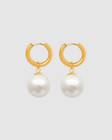 Orb Earrings - Pearl