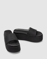 Palm Flatform - Black Mesh - Premium Slide from Chaos & Harmony - Just $289! Shop now at Chaos & Harmony