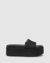 Palm Flatform - Black Mesh - Premium Slide from Chaos & Harmony - Just $289! Shop now at Chaos & Harmony