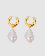 Pearl Earrings - Gold