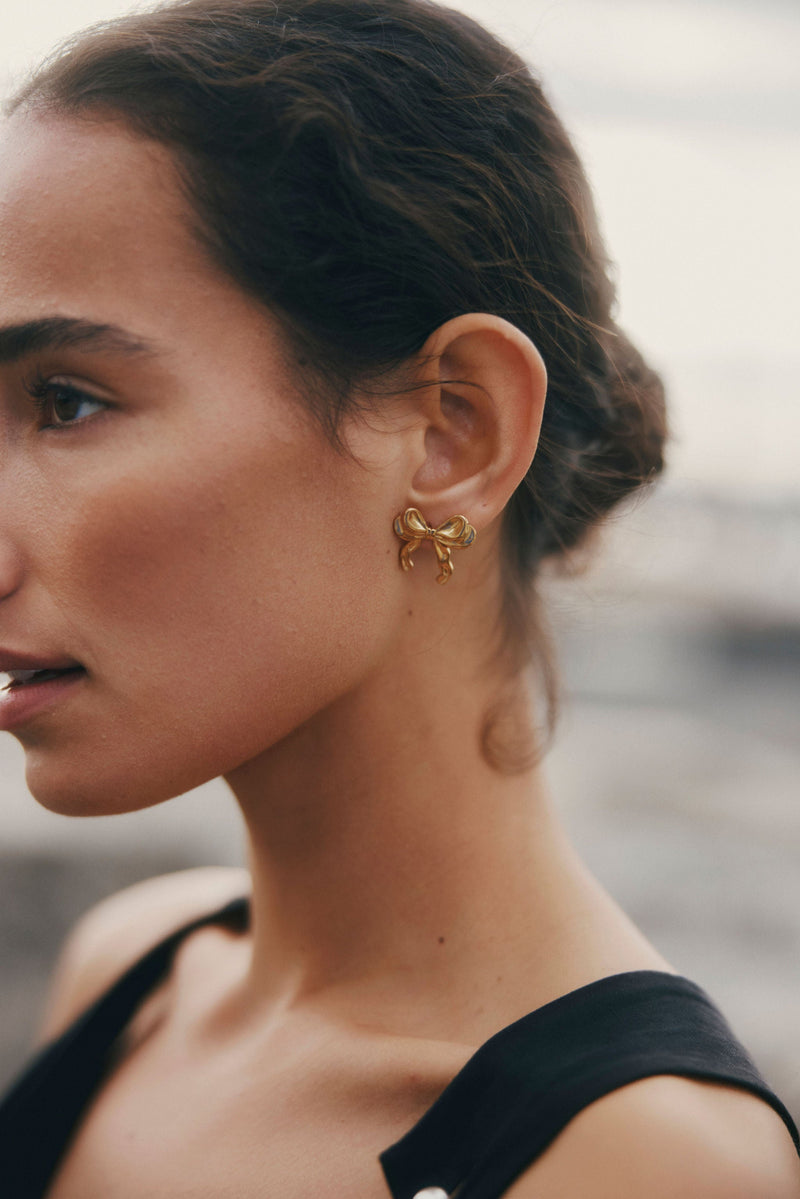 Penny Earrings - Gold