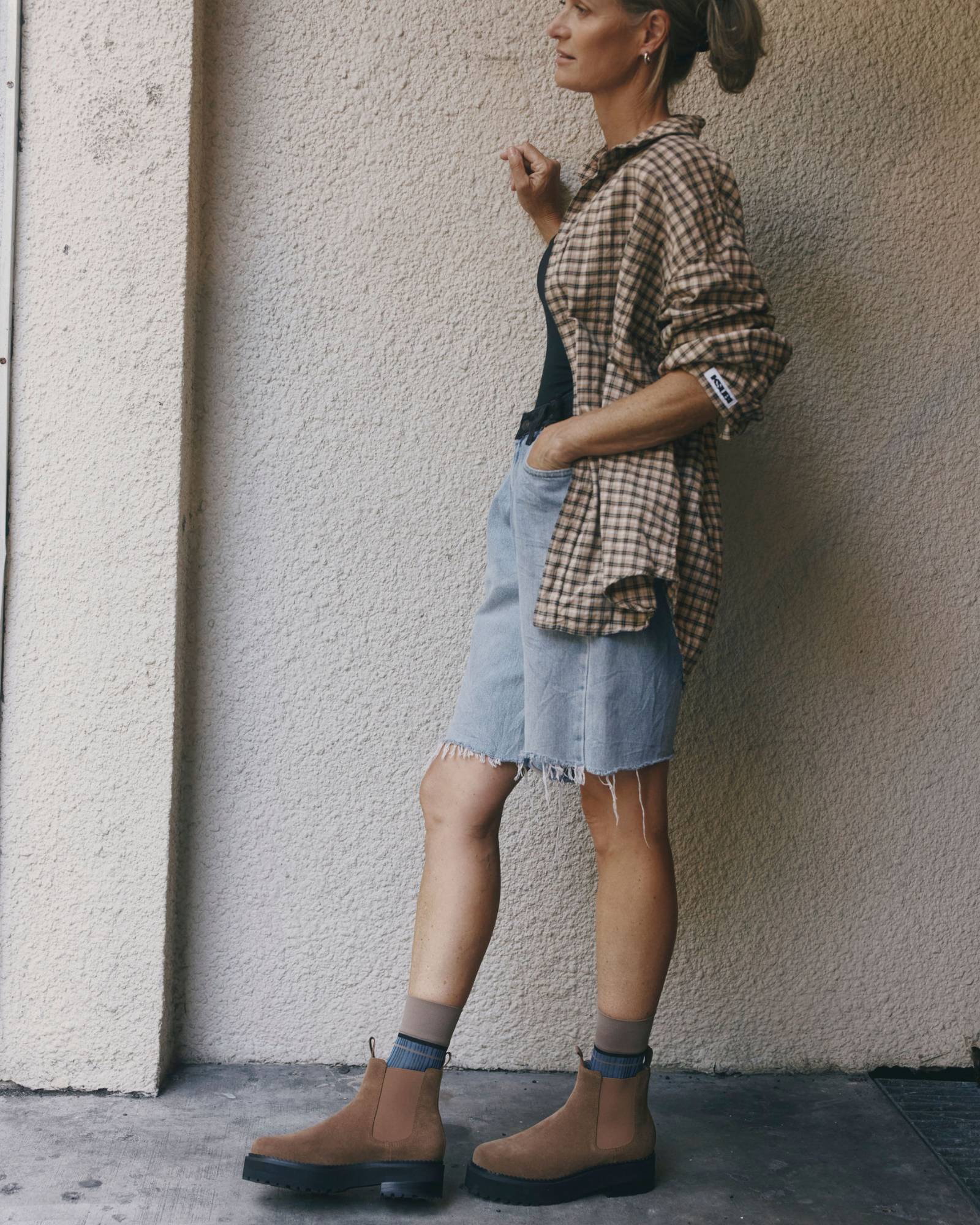 Queens Boot - Hazel Suede