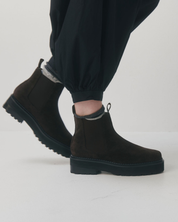 Queens Boot - Bitter Choc Suede