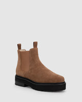 Queens Boot - Hazel Suede