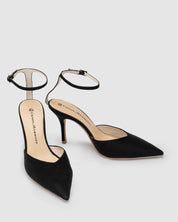 Revere Heel - Black Nubuck - Premium Heel from 0 - Just $349! Shop now at Chaos & Harmony