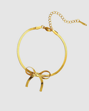 Ribbon Bracelet - Gold