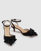 Romance Heel - Black Nubuck