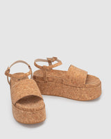 Rosa Flatform - Cork - Premium slide from Chaos & Harmony - Just $299! Shop now at Chaos & Harmony