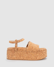 Rosa Flatform - Cork - Premium slide from Chaos & Harmony - Just $299! Shop now at Chaos & Harmony