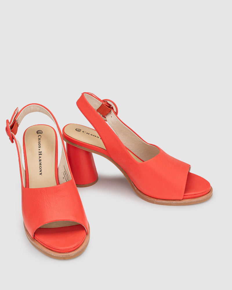 Rosella Heel - Red - Premium Heel from Chaos & Harmony - Just $339! Shop now at Chaos & Harmony