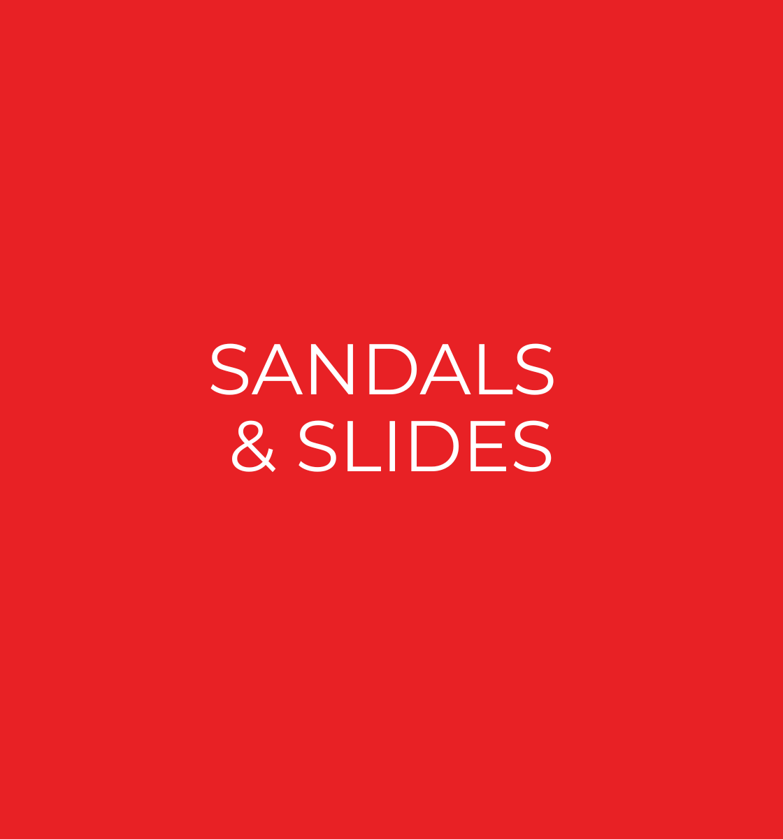 SHOP SANDALS &amp; SLIDES