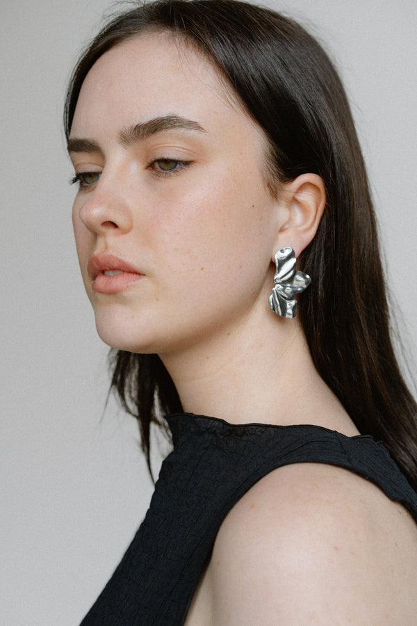 Sienna Earrings - Silver