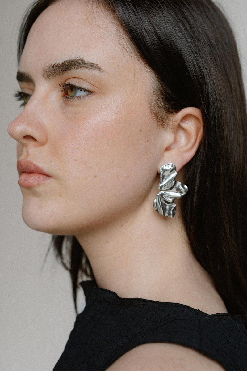 Sienna Earrings - Silver