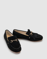 Stellar Loafer - Black Suede