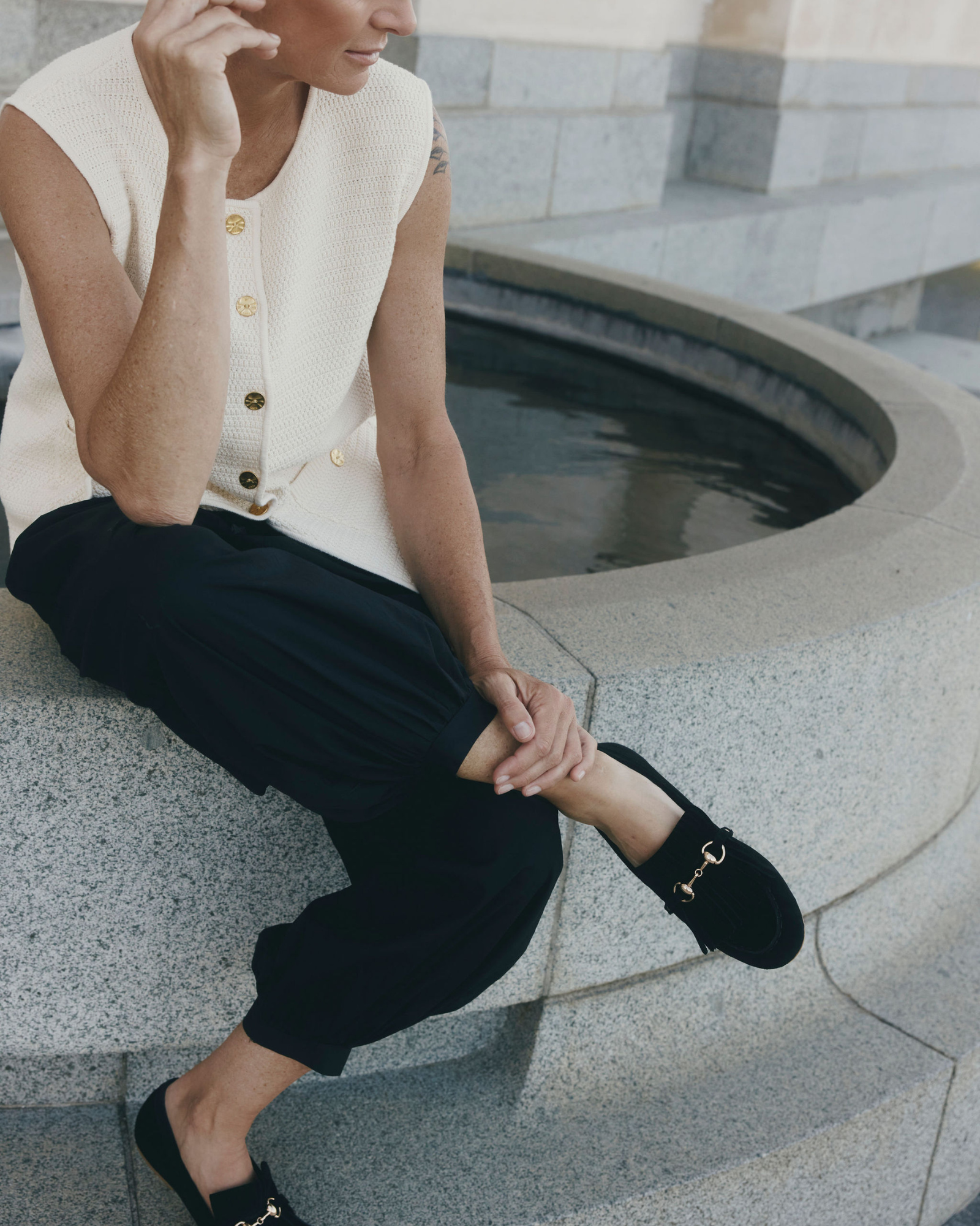Stellar Loafer - Black Suede
