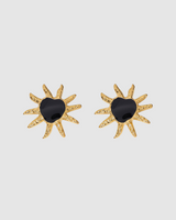 Sun Earrings - Gold