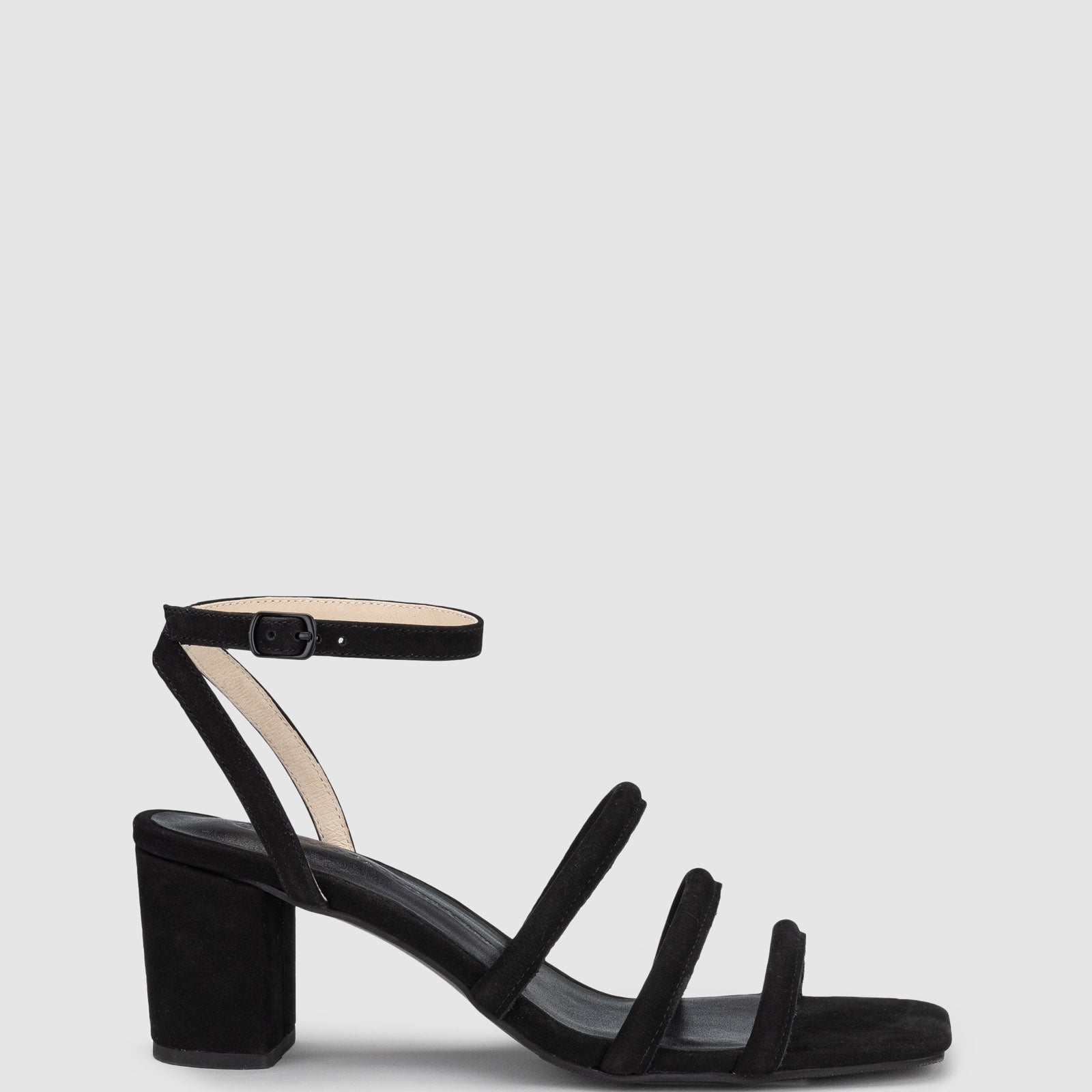 Swoon Heel - Black Nubuck - Premium Heel from Chaos & Harmony Bridal - Just $329! Shop now at Chaos & Harmony