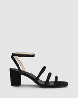 Swoon Heel - Black Nubuck