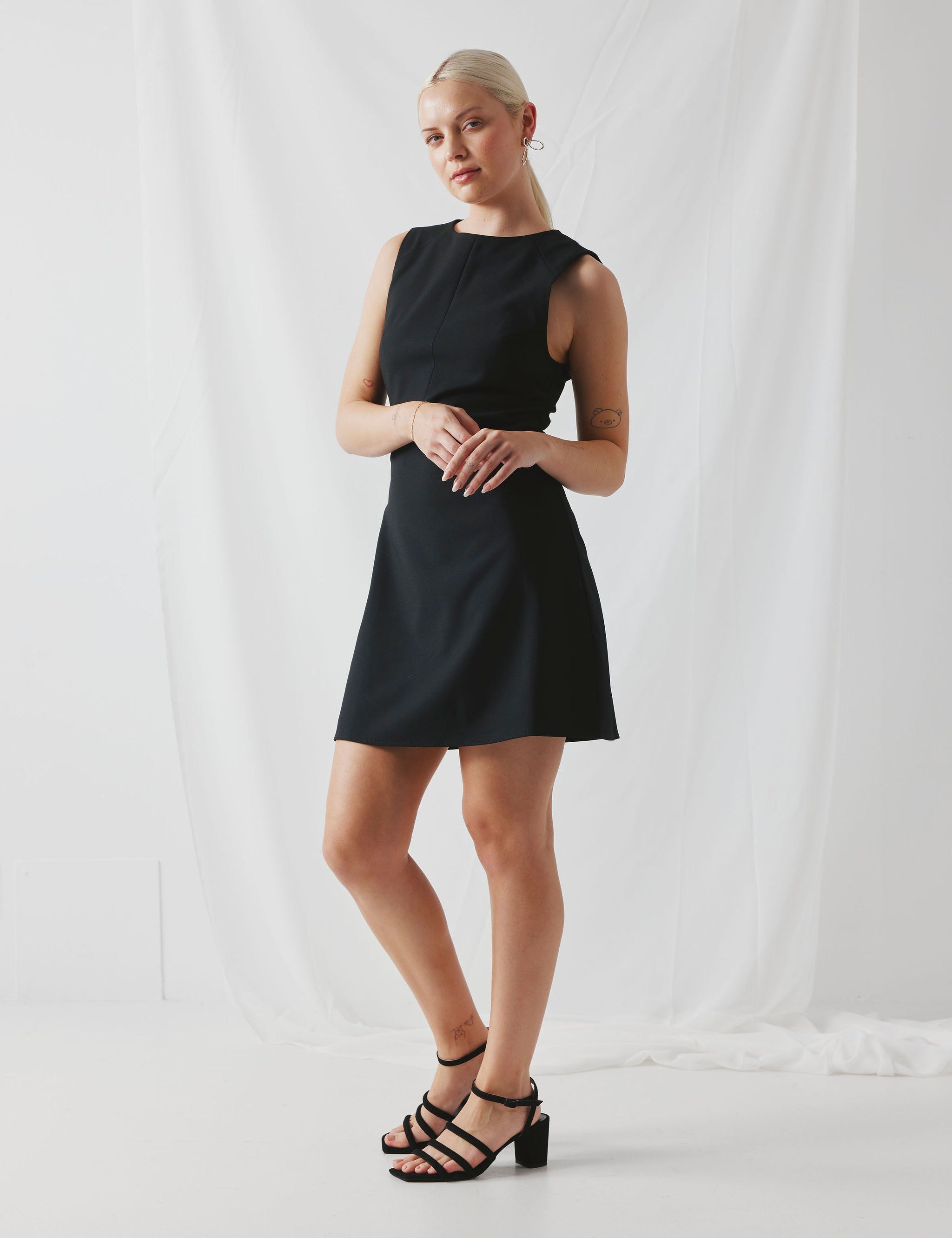Swoon Heel - Black Nubuck - Premium Heel from Chaos & Harmony Bridal - Just $329! Shop now at Chaos & Harmony