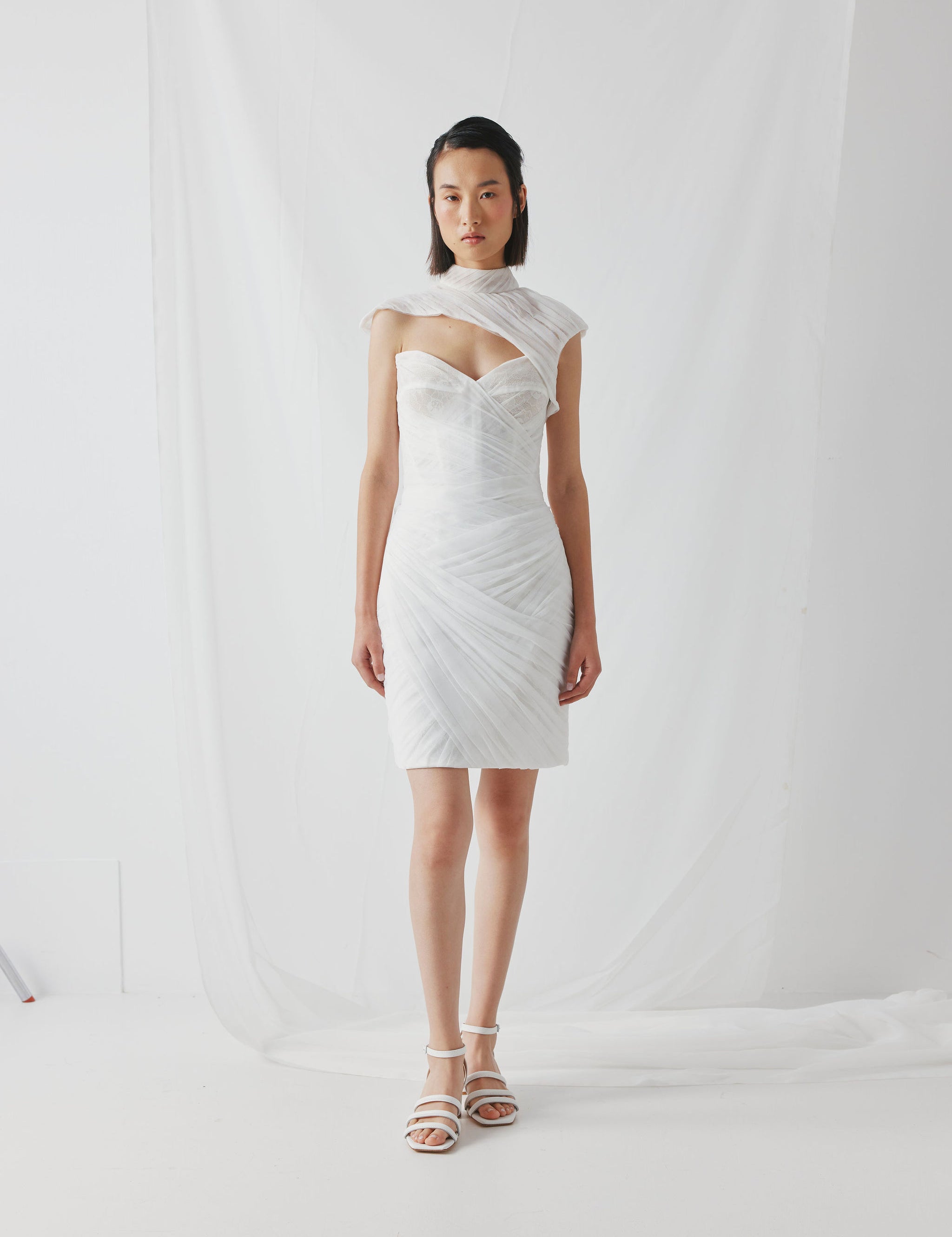 Swoon Heel - Snow - Premium Heel from Chaos & Harmony Bridal - Just $369! Shop now at Chaos & Harmony