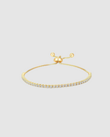 Tennis Bracelet - Diamante/Gold