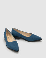 Thea Flat - Denim - Premium Flat from Chaos & Harmony - Just $299! Shop now at Chaos & Harmony