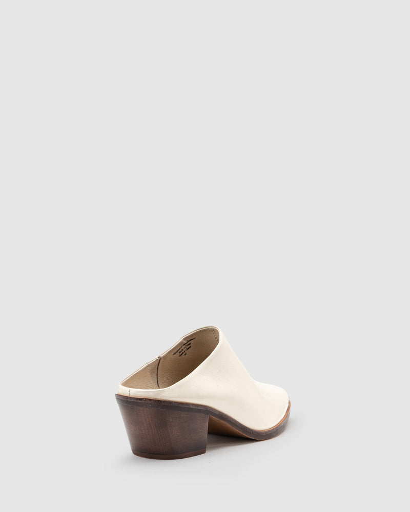 Vantage Mule - Cream - Premium Mule from Chaos & Harmony - Just $329! Shop now at Chaos & Harmony