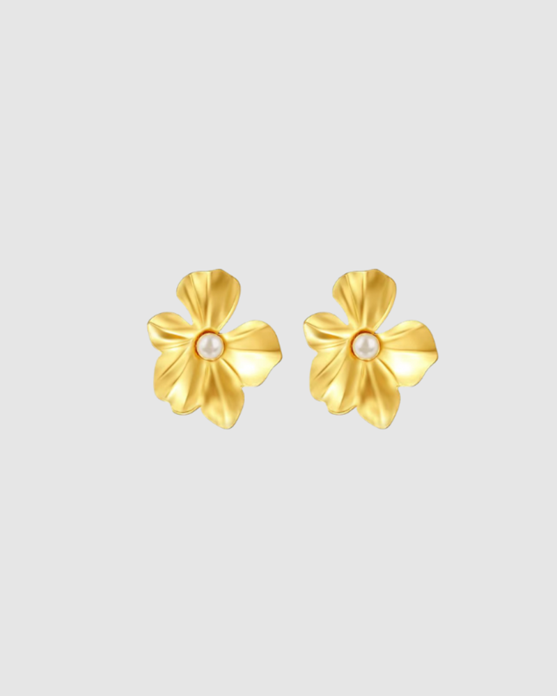 Violet Earrings -  Gold