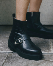 Vortex Boot - Black Croc