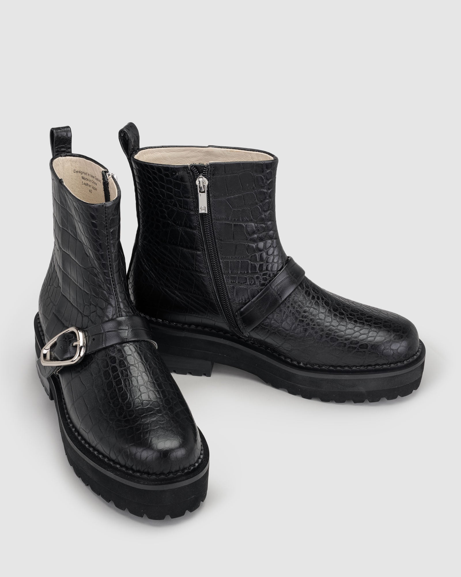 Vortex Boot - Black Croc