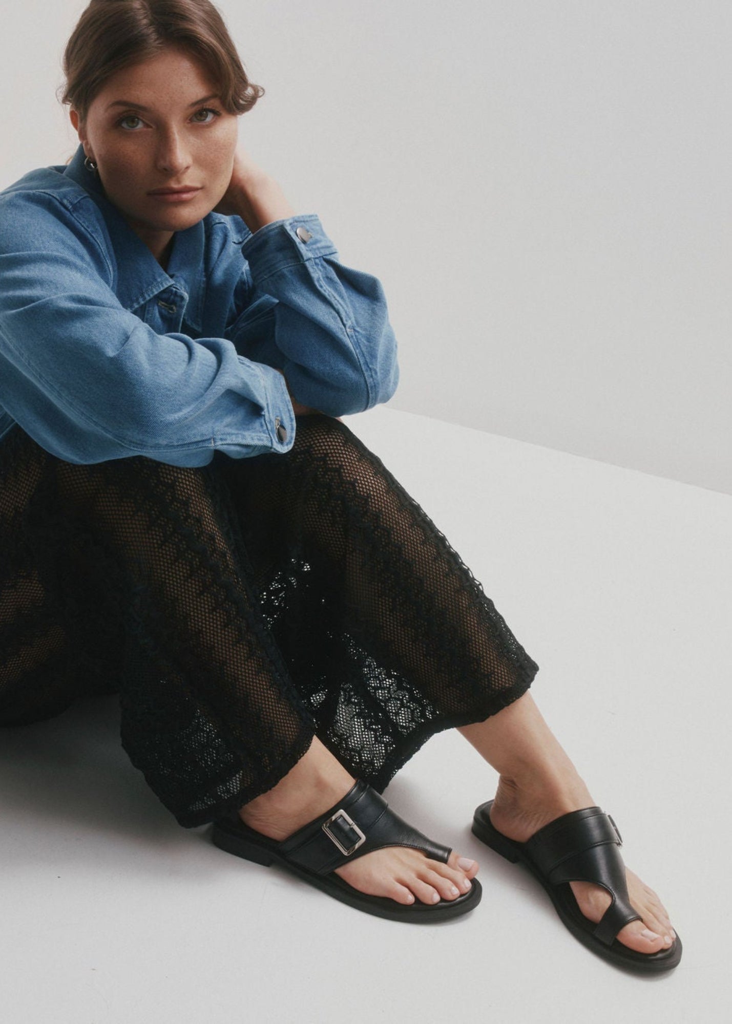 Yuna Slide - Black