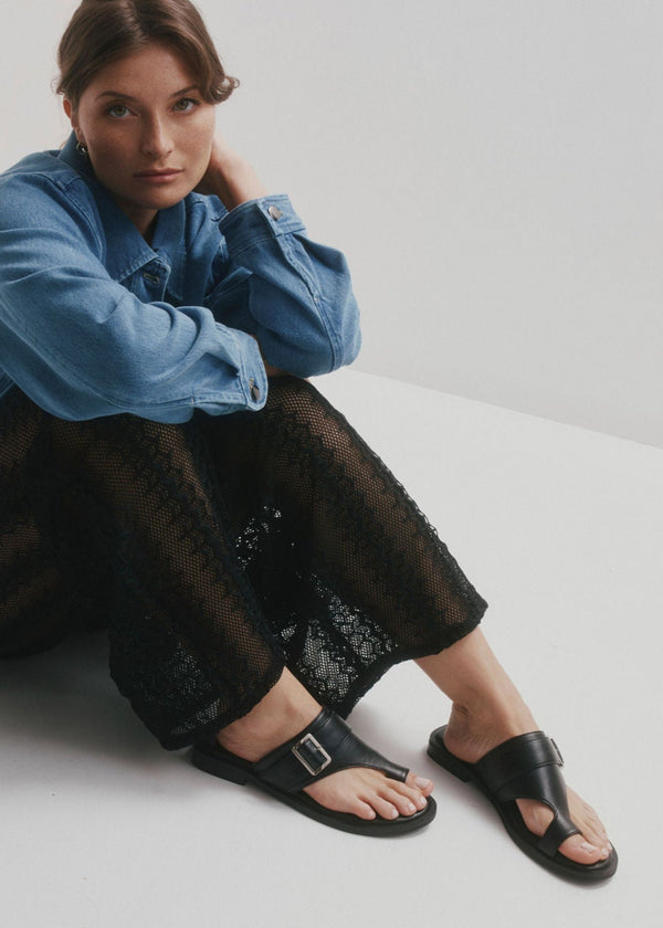Yuna Slide - Black