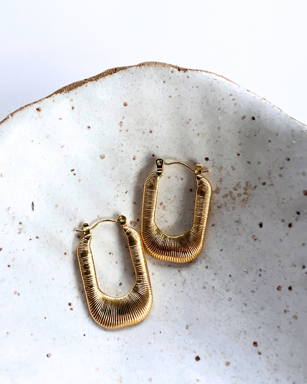 Zion Earrings  - Gold