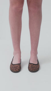 Lyra Flat - Natural Leopard