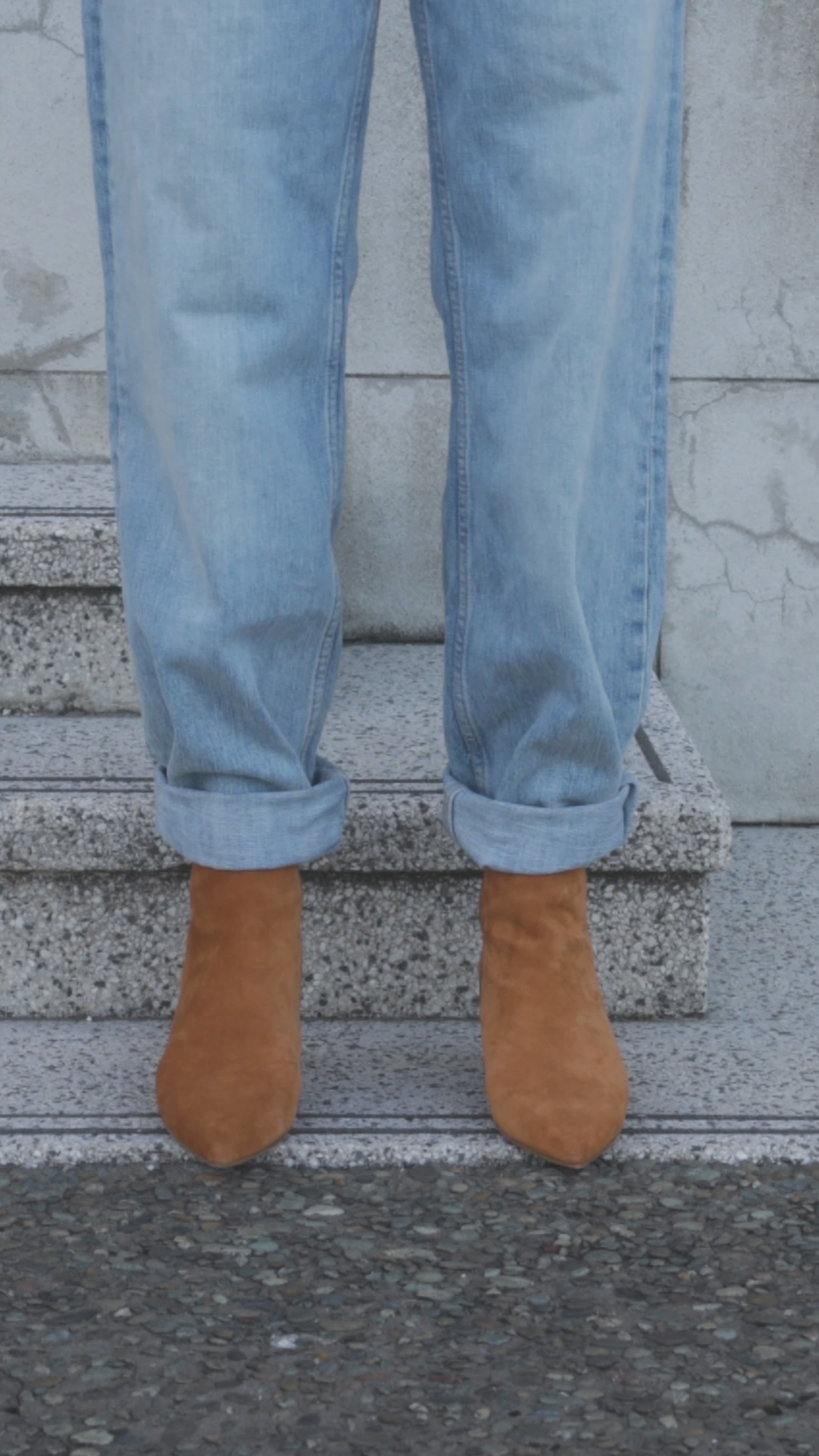 Obsidian Boot - Saffron Suede