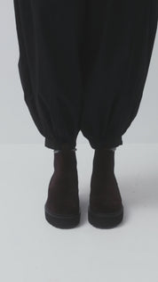 Queens Boot - Bitter Choc Suede