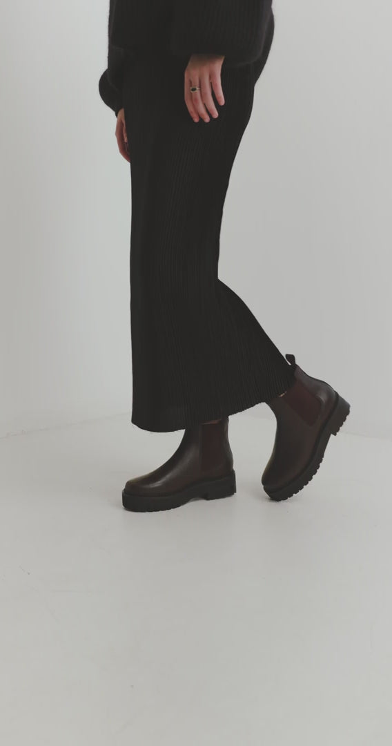 Queens Boot - Espresso