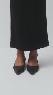 Luna Flat - Black Mesh