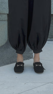 Stellar Loafer - Black Suede