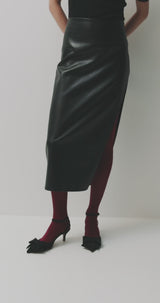 Romance Heel - Black Nubuck