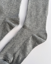 Cotton Socks Long - Silver - Premium Unclassified from 0 - Just $21.0! Shop now at Chaos & Harmony