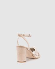 Adore Heel - Champagne Velvet - Premium Heel from Chaos & Harmony Bridal - Just $319! Shop now at Chaos & Harmony