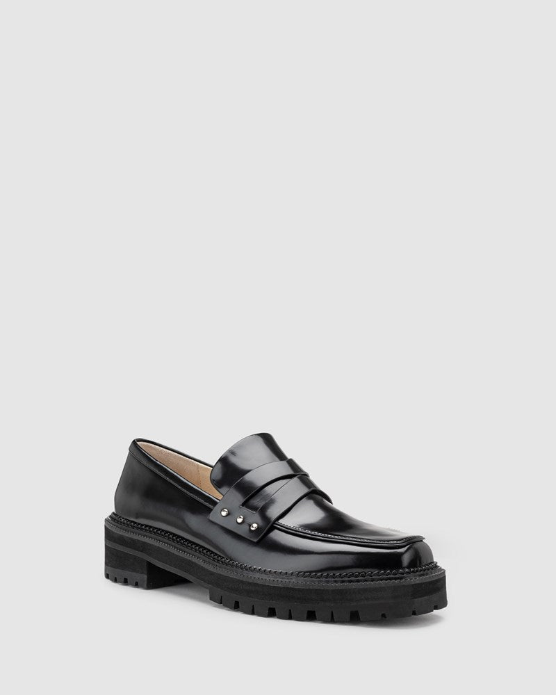 Aspen Loafer - Black - Premium LOAFER from 0 - Just $369! Shop now at Chaos & Harmony